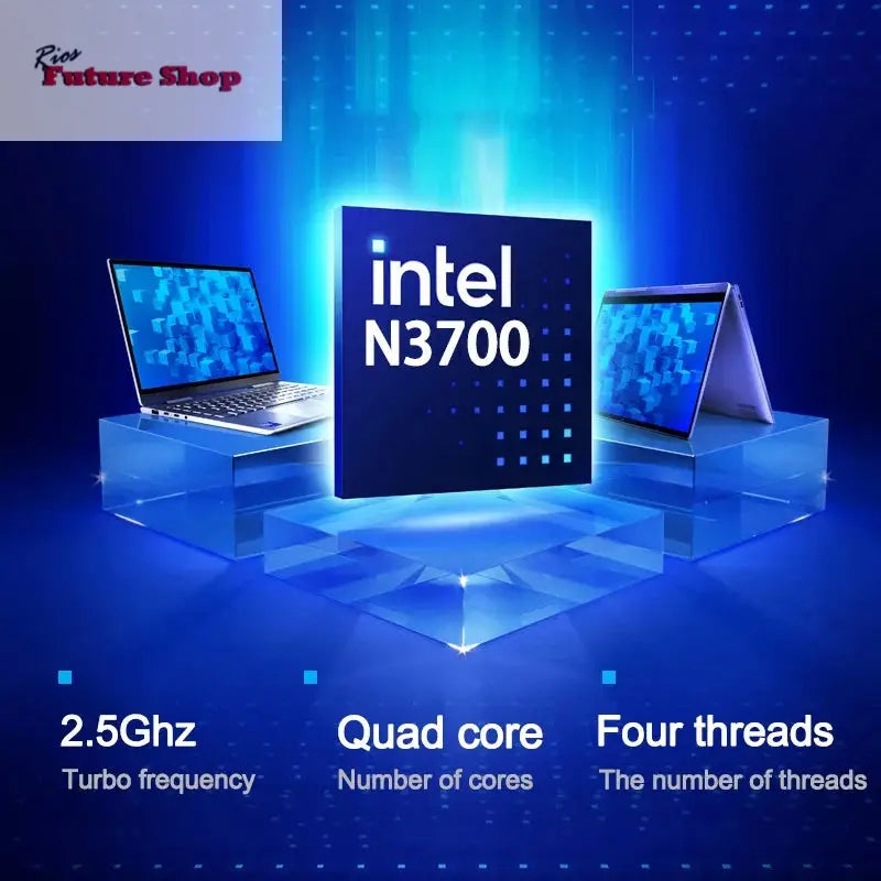 14.1" Laptop Intel N3700 16GB RAM 1TB SSD Win11 DSersUSA