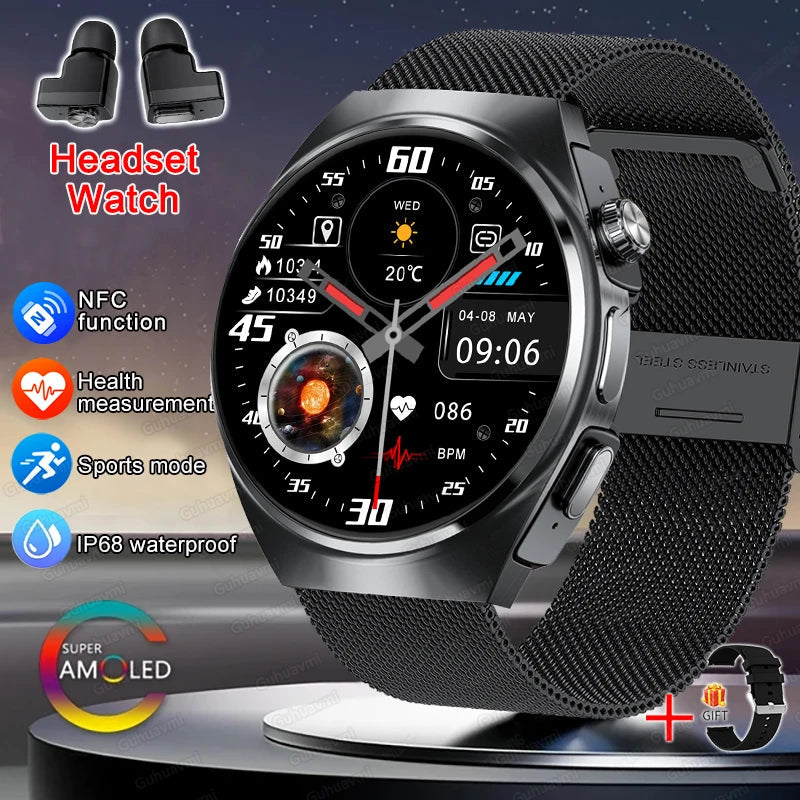 Xiaomi Smartwatch 2 in 1 With Earbuds AliDrop