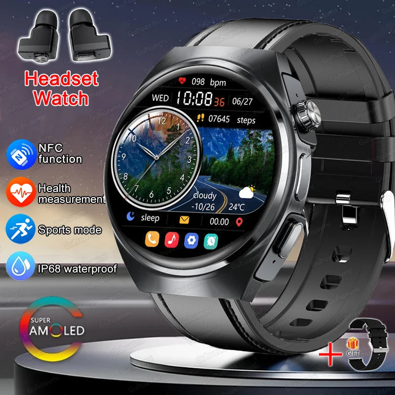 Xiaomi Smartwatch 2 in 1 With Earbuds AliDrop