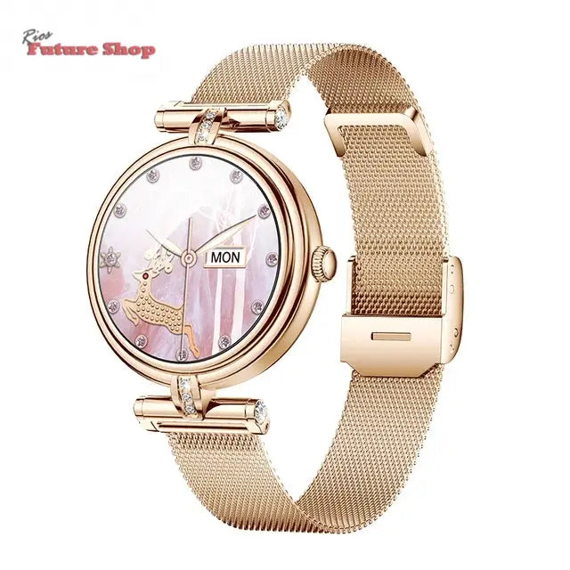 AK62 Smart Watch Women 1.09 Inch HD Screen - Rios Future Shop