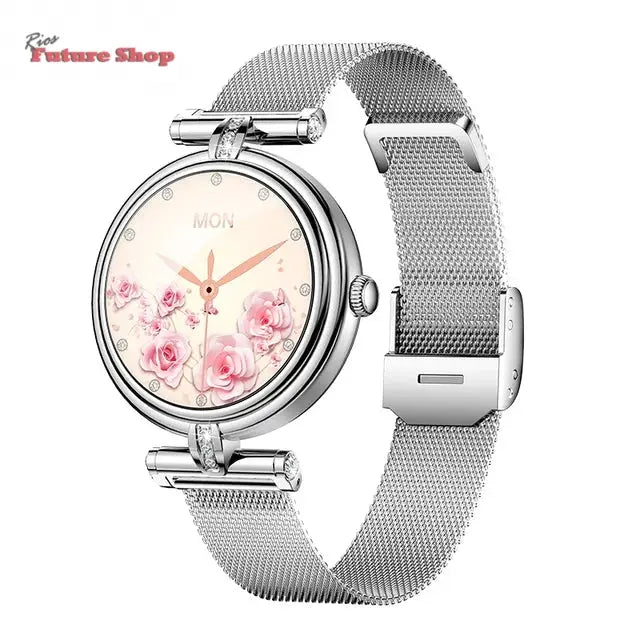 AK62 Smart Watch Women 1.09 Inch HD Screen - Rios Future Shop