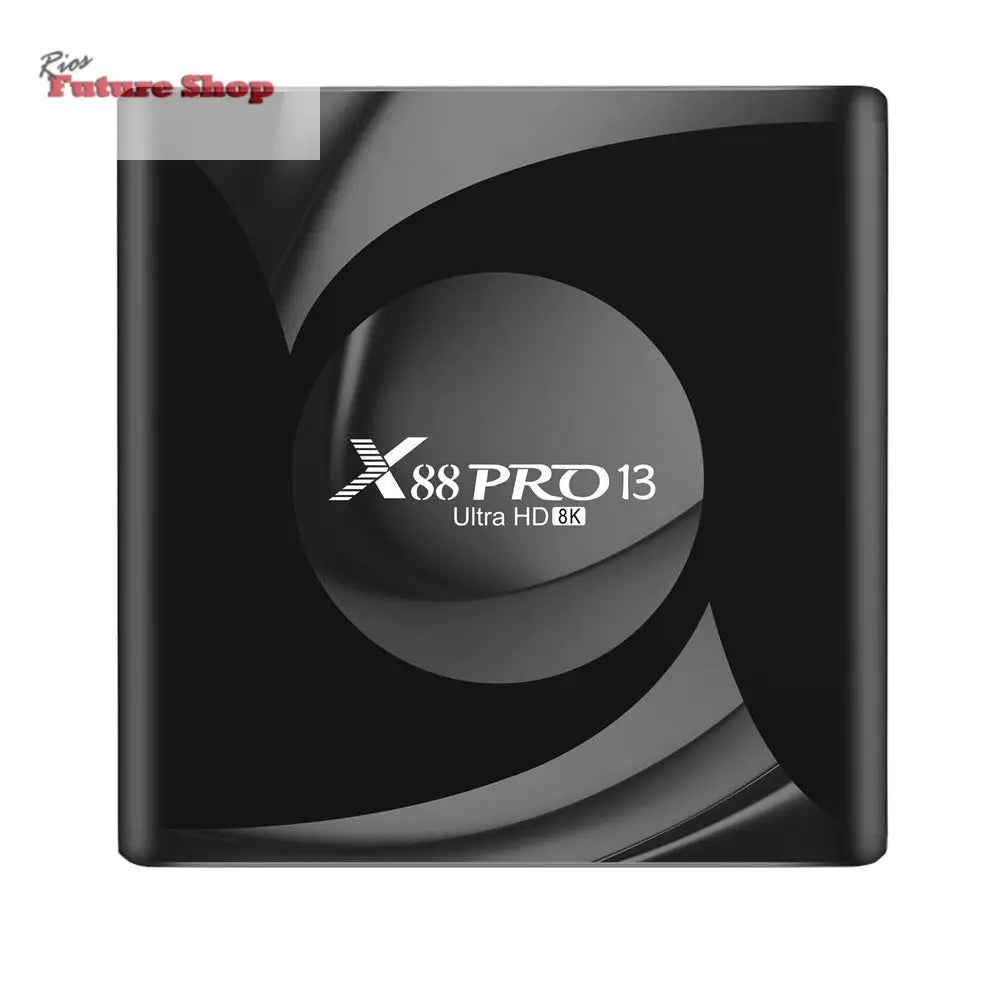 BOX TV WiFi6 Bluetooth 8K X88 PRO 13 - Rios Future Shop