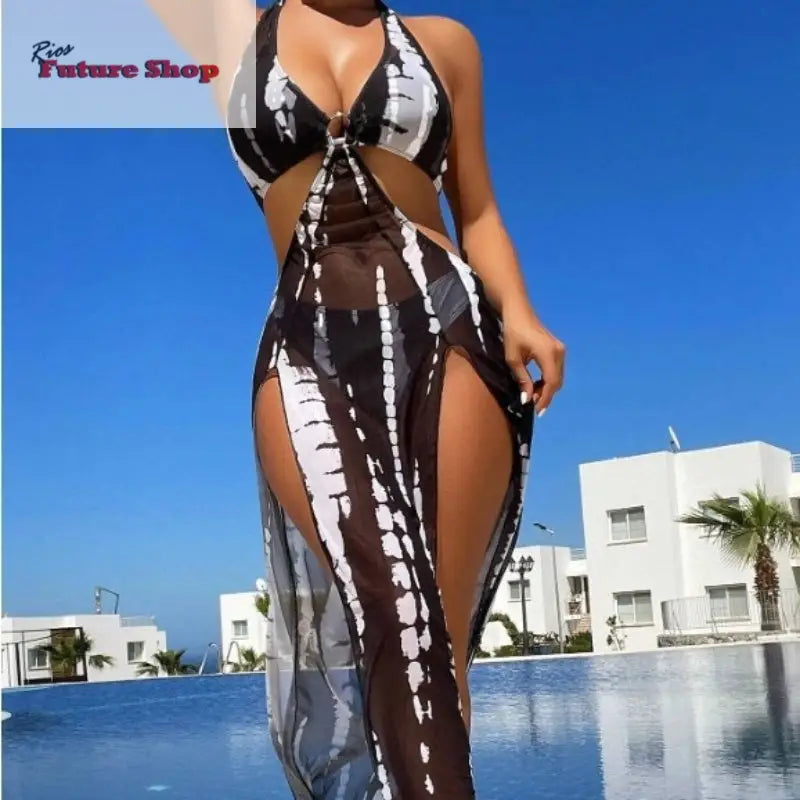 Bikini Three Piece Swimsuit Female - Rios Future Shop