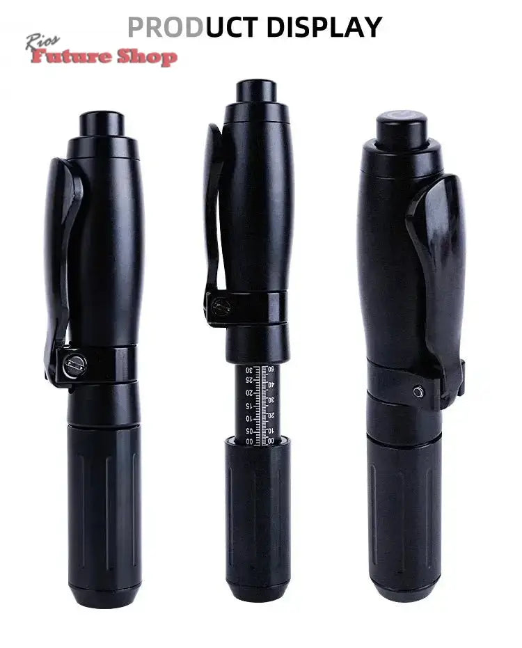 Black 2 IN 1 0.3ML & 0.5ML Hyaluronic Acid Pen Injection - Rios Future Shop