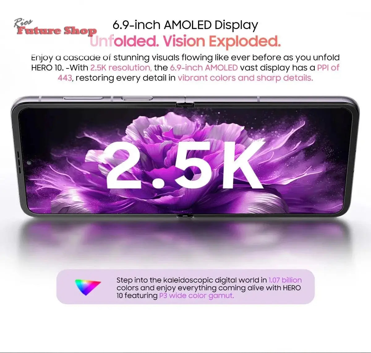 Blackview HERO 10 Smartphone 6.9 inch DSers