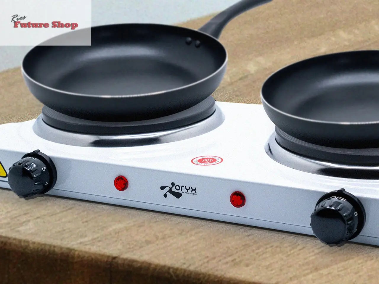 Cocina Eléctrica Portátil Doble Dropea