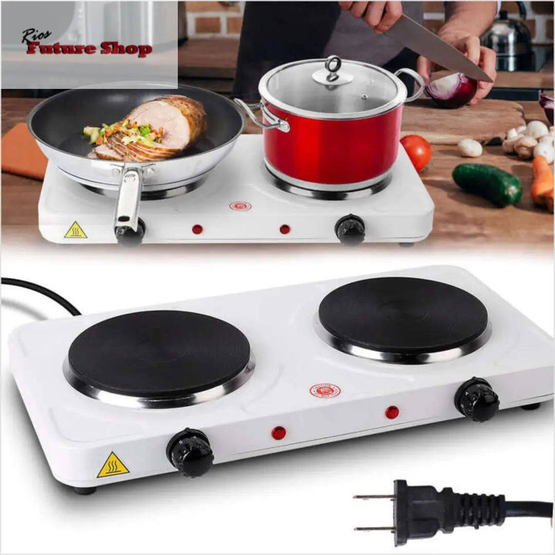 Cocina Eléctrica Portátil Doble Dropea