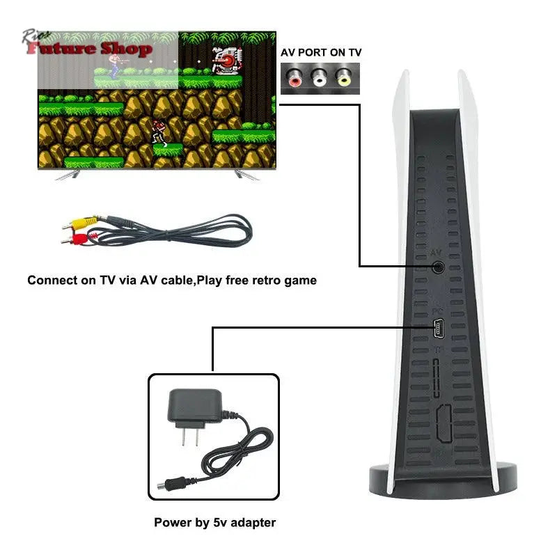 Consola Nostálgica Retro P5 Mini TV GS5 Wired Family Game 620 jogos - Rios Future Shop