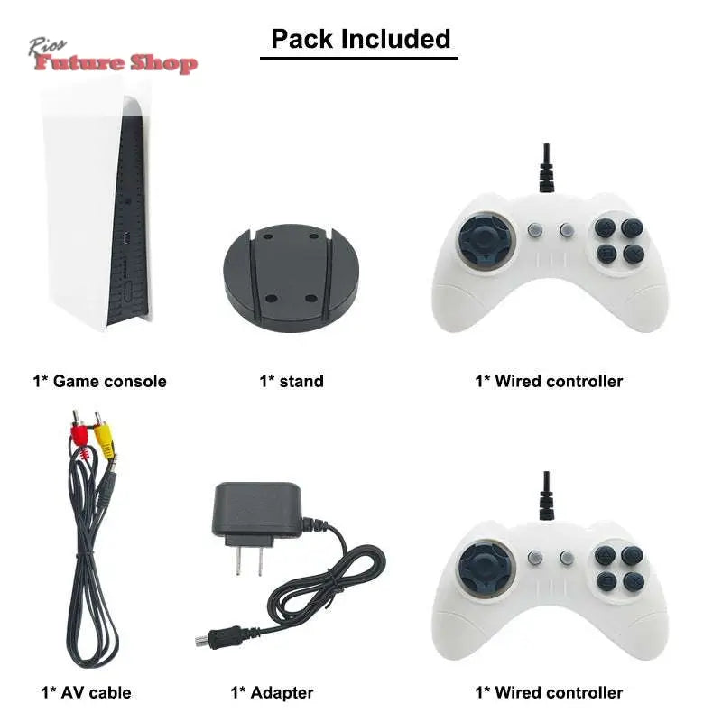 Consola Nostálgica Retro P5 Mini TV GS5 Wired Family Game 620 jogos - Rios Future Shop