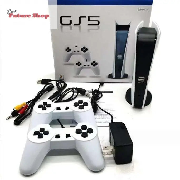 Consola Nostálgica Retro P5 Mini TV GS5 Wired Family Game 620 jogos - Rios Future Shop