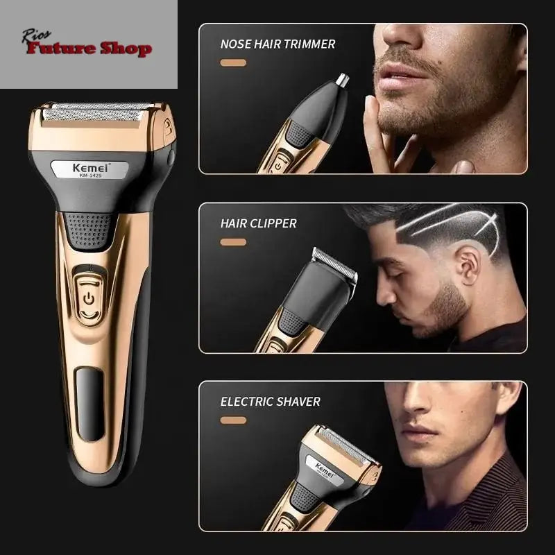 Cortapelo recargable 3 en 1