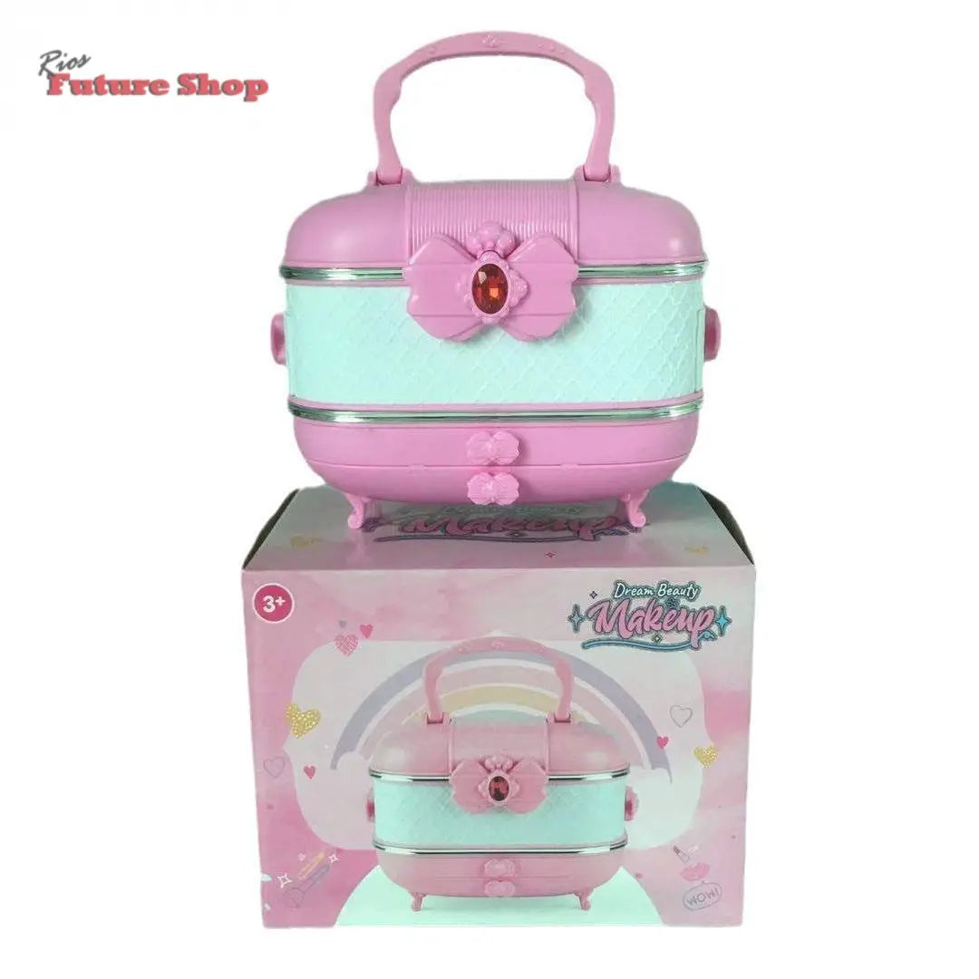 Cosmética Frigorífico Maquilhagem Lavável Infantil Brinquedos Casinha - Rios Future Shop