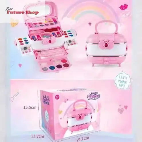 Cosmética Frigorífico Maquilhagem Lavável Infantil Brinquedos Casinha - Rios Future Shop