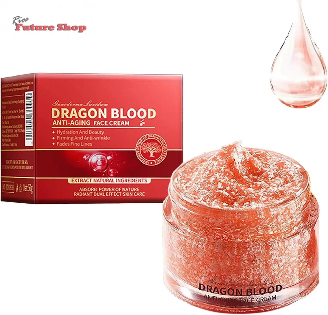 Crema de Cara Antiedad Sangre de Dragon 50g Dropea