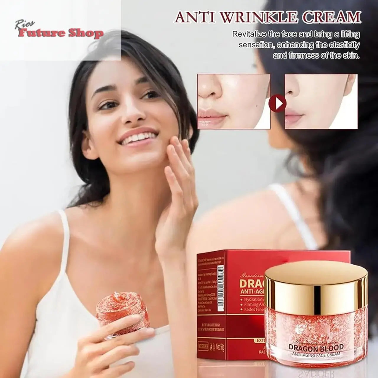 Crema de Cara Antiedad Sangre de Dragon 50g Dropea
