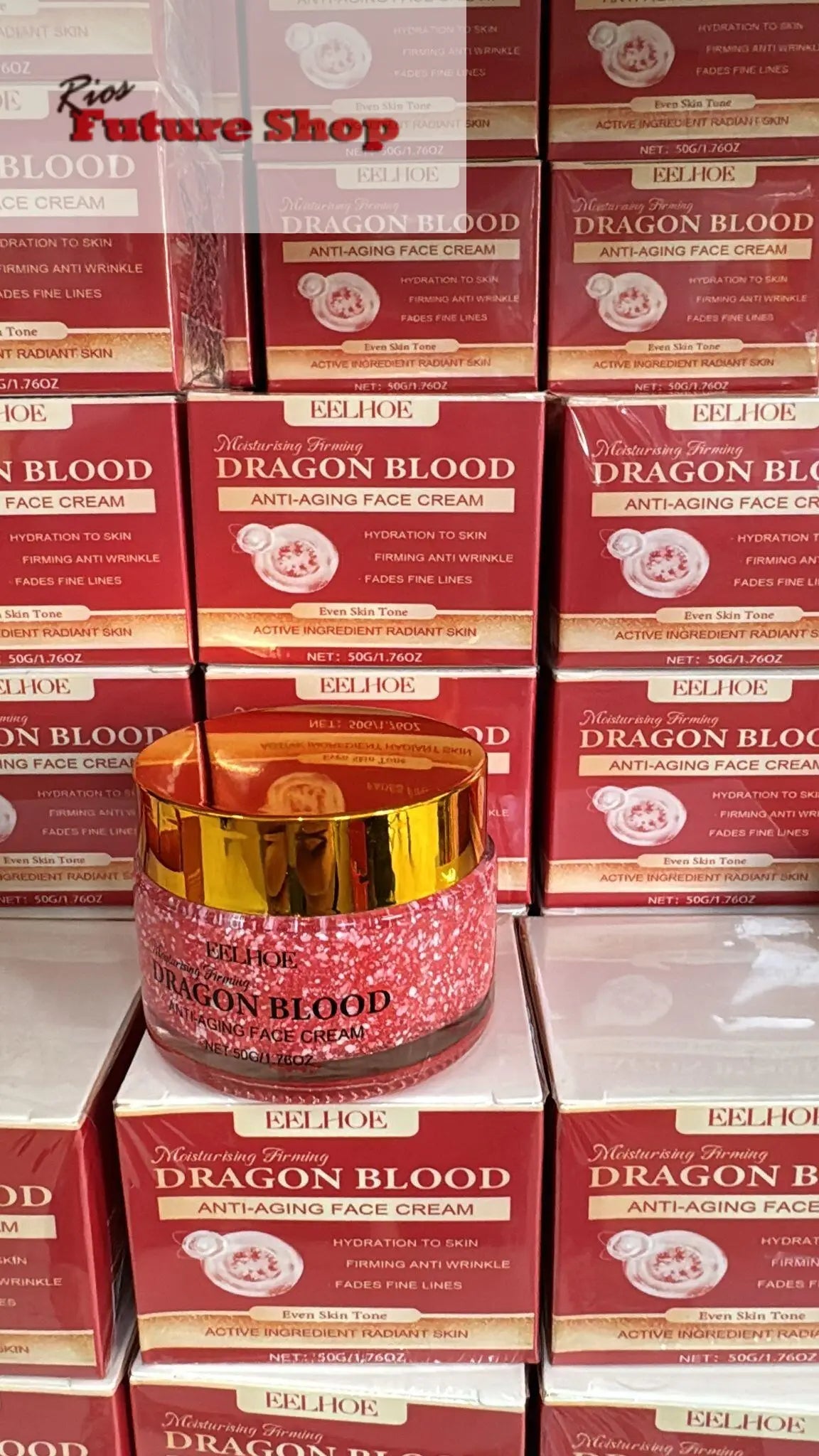 Crema de Cara Antiedad Sangre de Dragon 50g Dropea