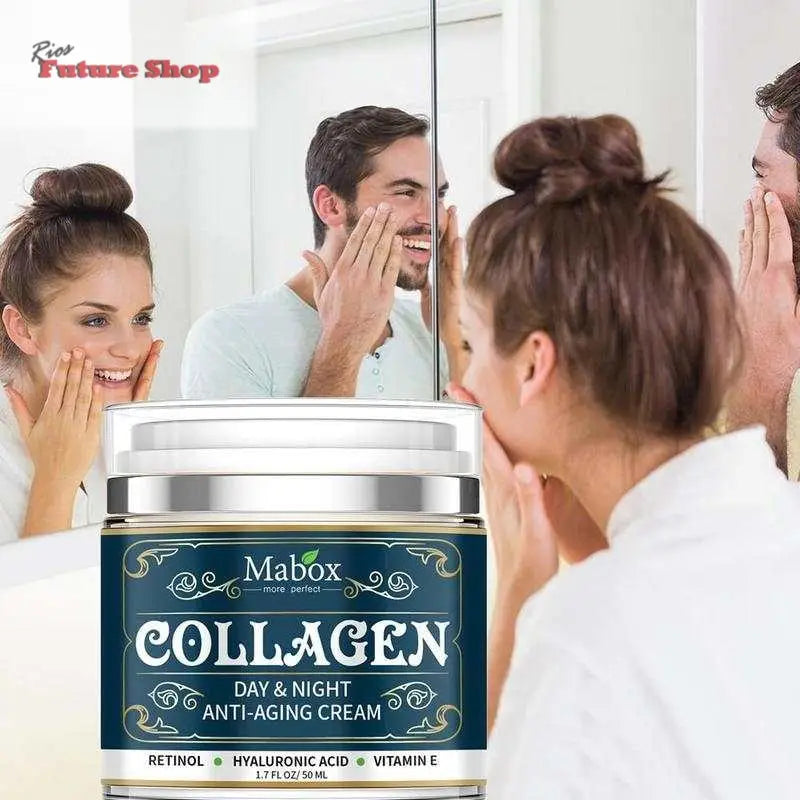 Creme facial hidratante de colagénio - Rios Future Shop