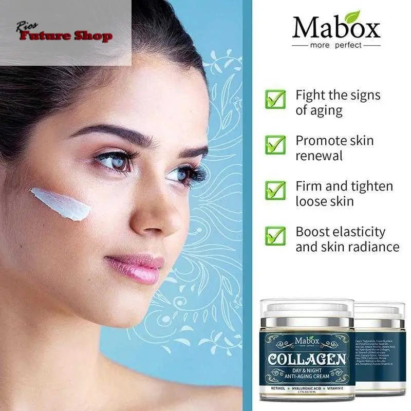 Creme facial hidratante de colagénio - Rios Future Shop