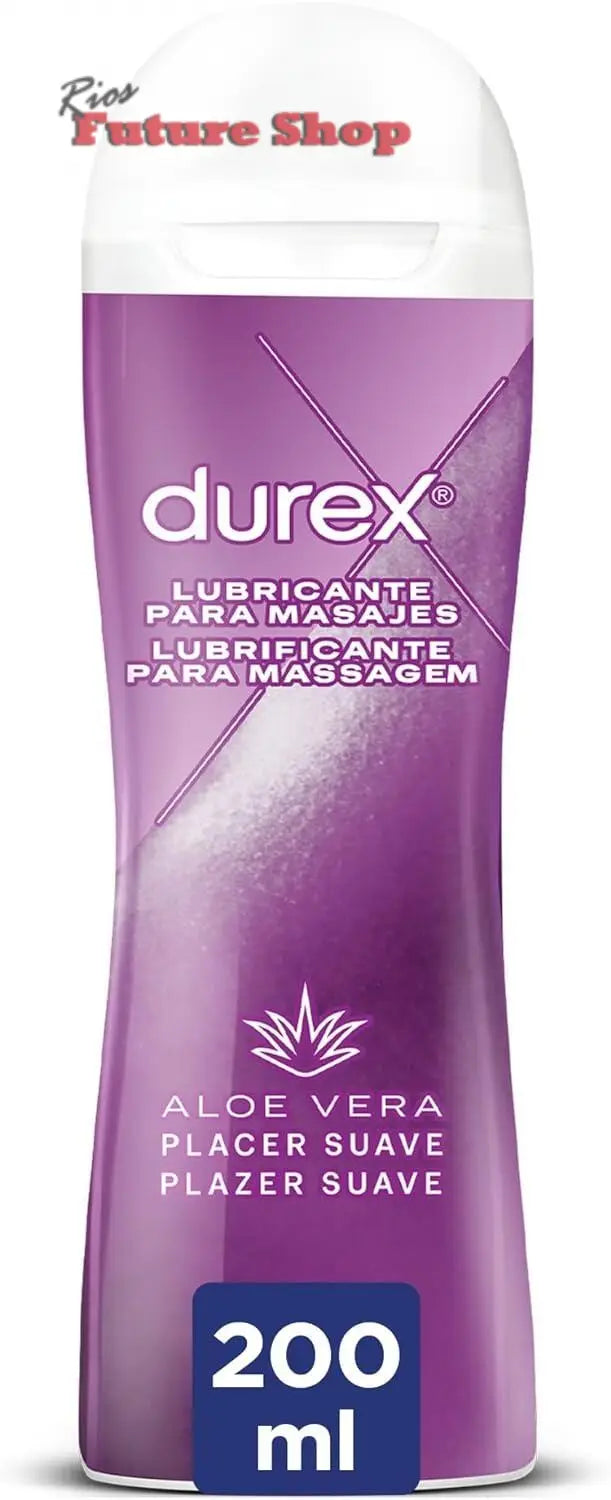 Durex Play Massage Gel Lubricante 2 en 1 con Aloe Vera - 200 ml Dropea