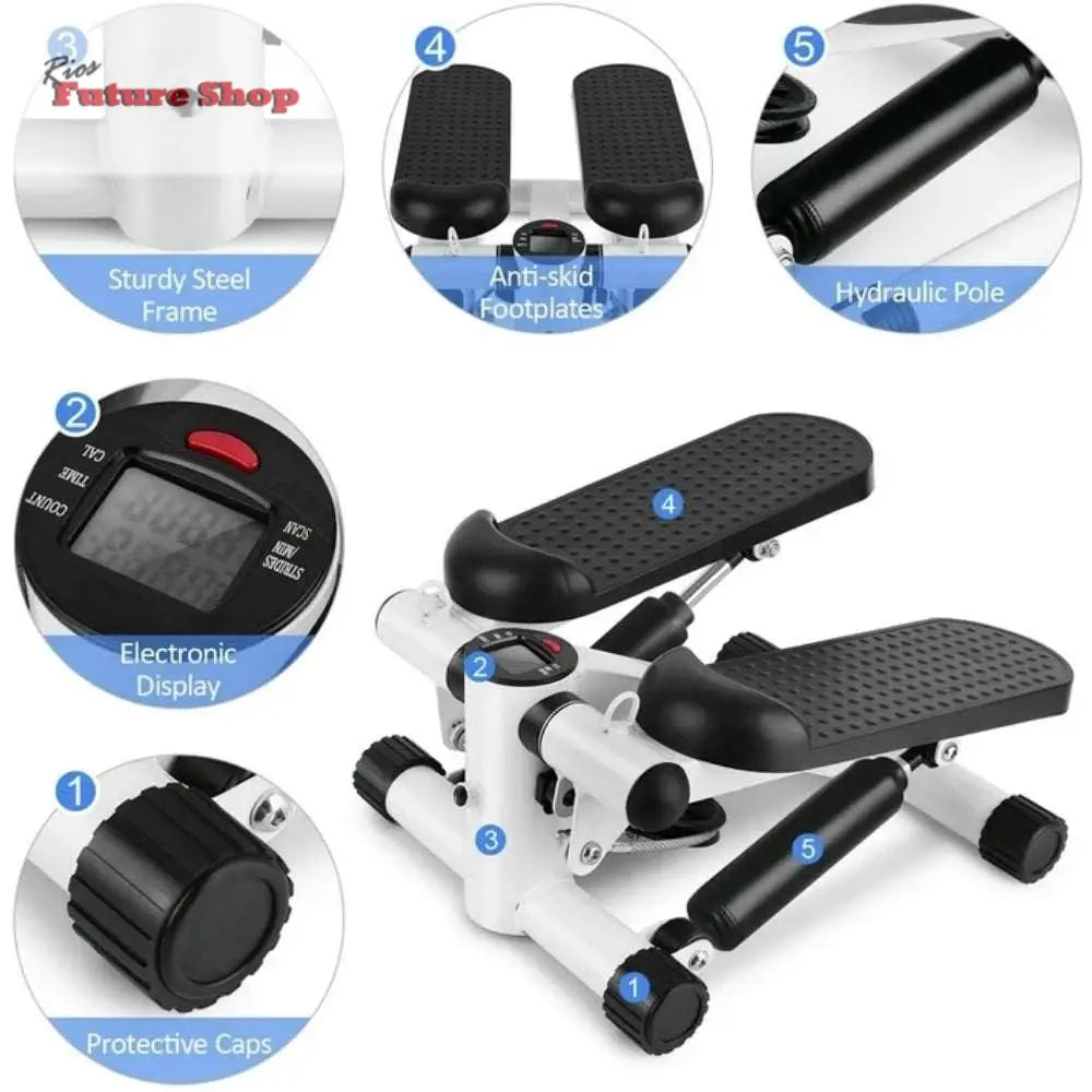 Equipamento de ginástica doméstica, Stepper multifuncional - Rios Future Shop