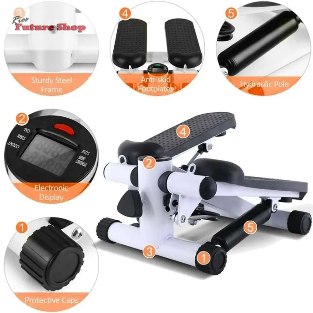 Equipamento de ginástica doméstica, Stepper multifuncional - Rios Future Shop