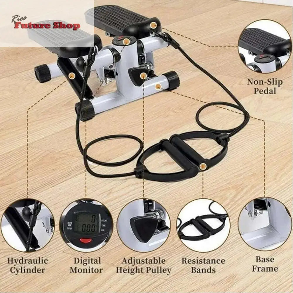 Equipamento de ginástica doméstica, Stepper multifuncional - Rios Future Shop