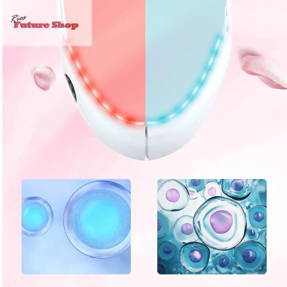 Instrumento multifuncional de beleza facial para lifting e afinamento facial - Rios Future Shop