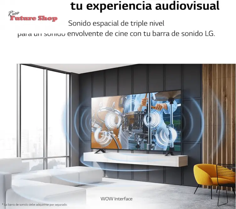 LG 75", 4K UHD, Smart TV - Rios Future Shop
