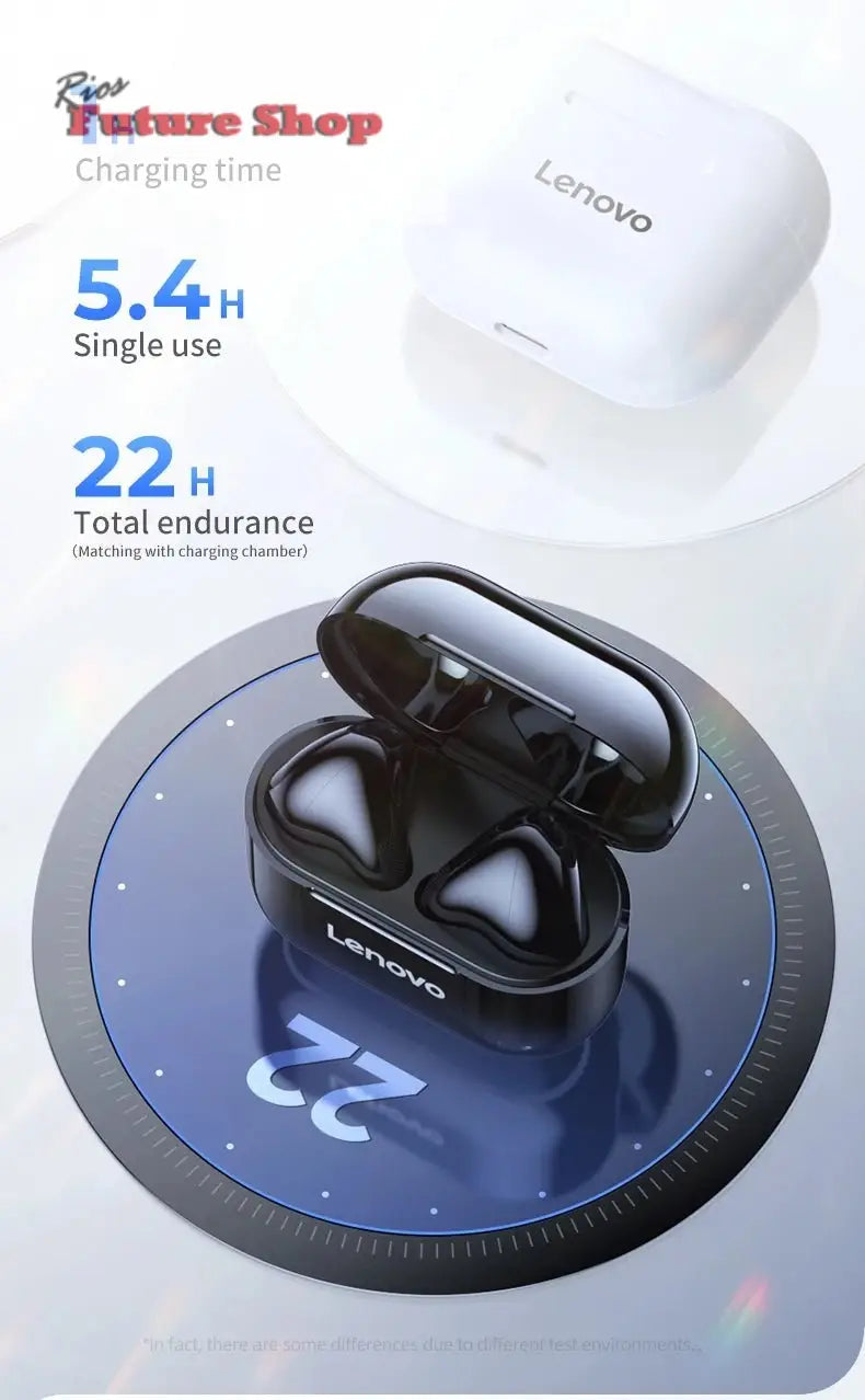 Lenovo lp40 sem fio bluetooth fones de ouvido tws controle toque fone de ouvido jogos hd chamada com microfone 2025 nova escolha - Rios Future Shop