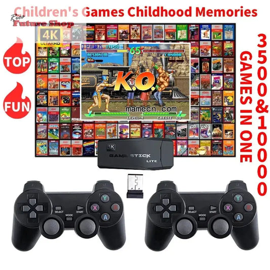 M8 Video Game Console 4K HDMI 10000 Retro Game TV Dendy - Rios Future Shop