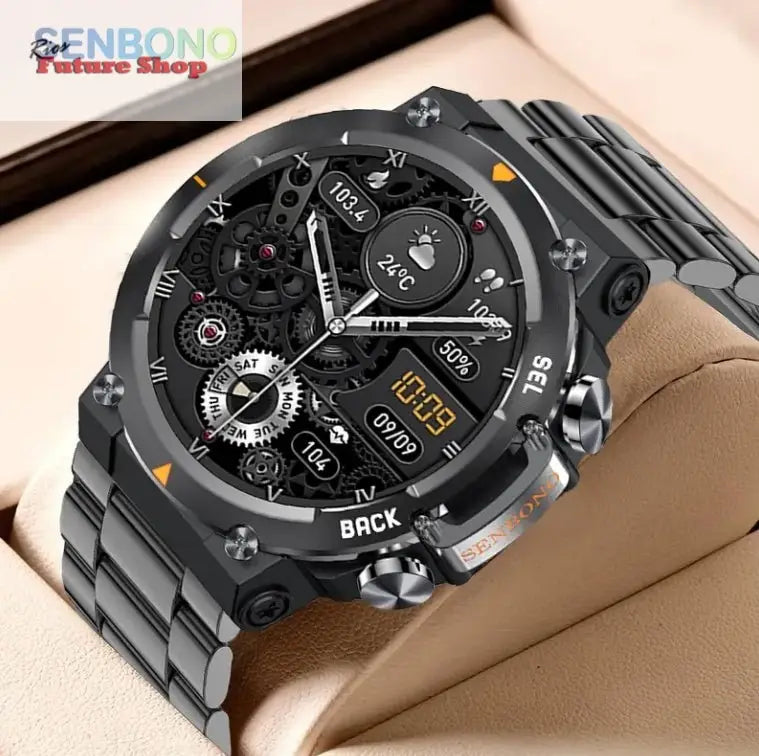 MAX18 Men Smartwatch AMOLED1.43inch - Rios Future Shop