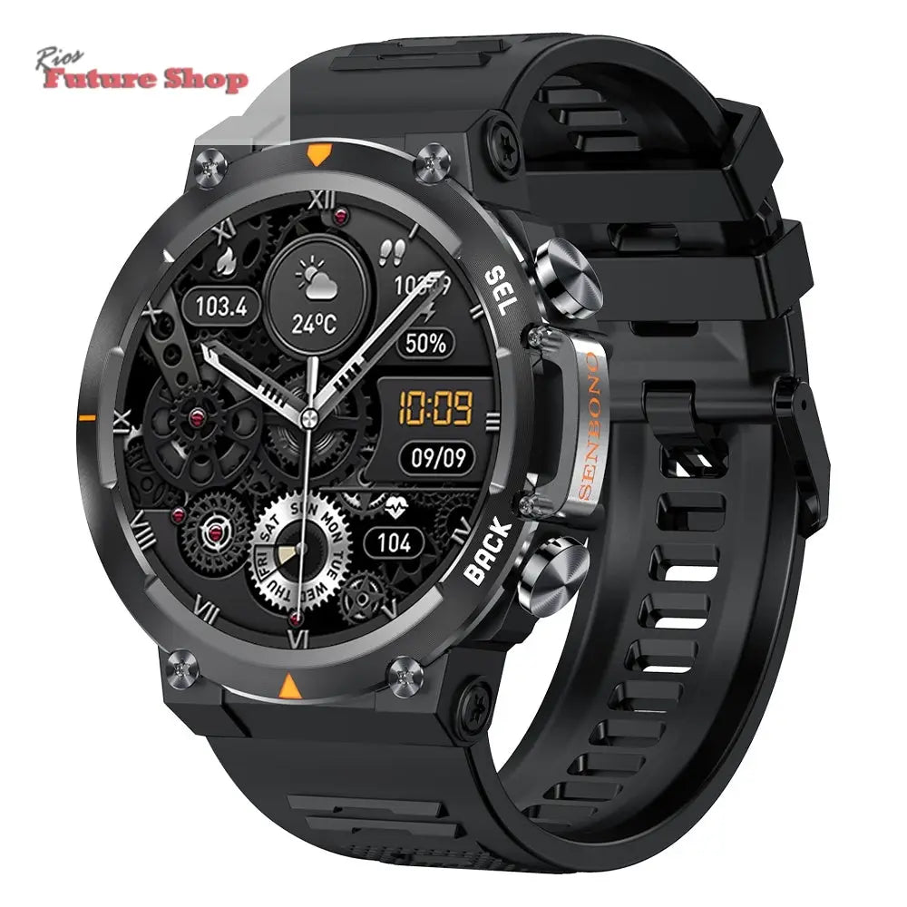 MAX18 Men Smartwatch AMOLED1.43inch - Rios Future Shop