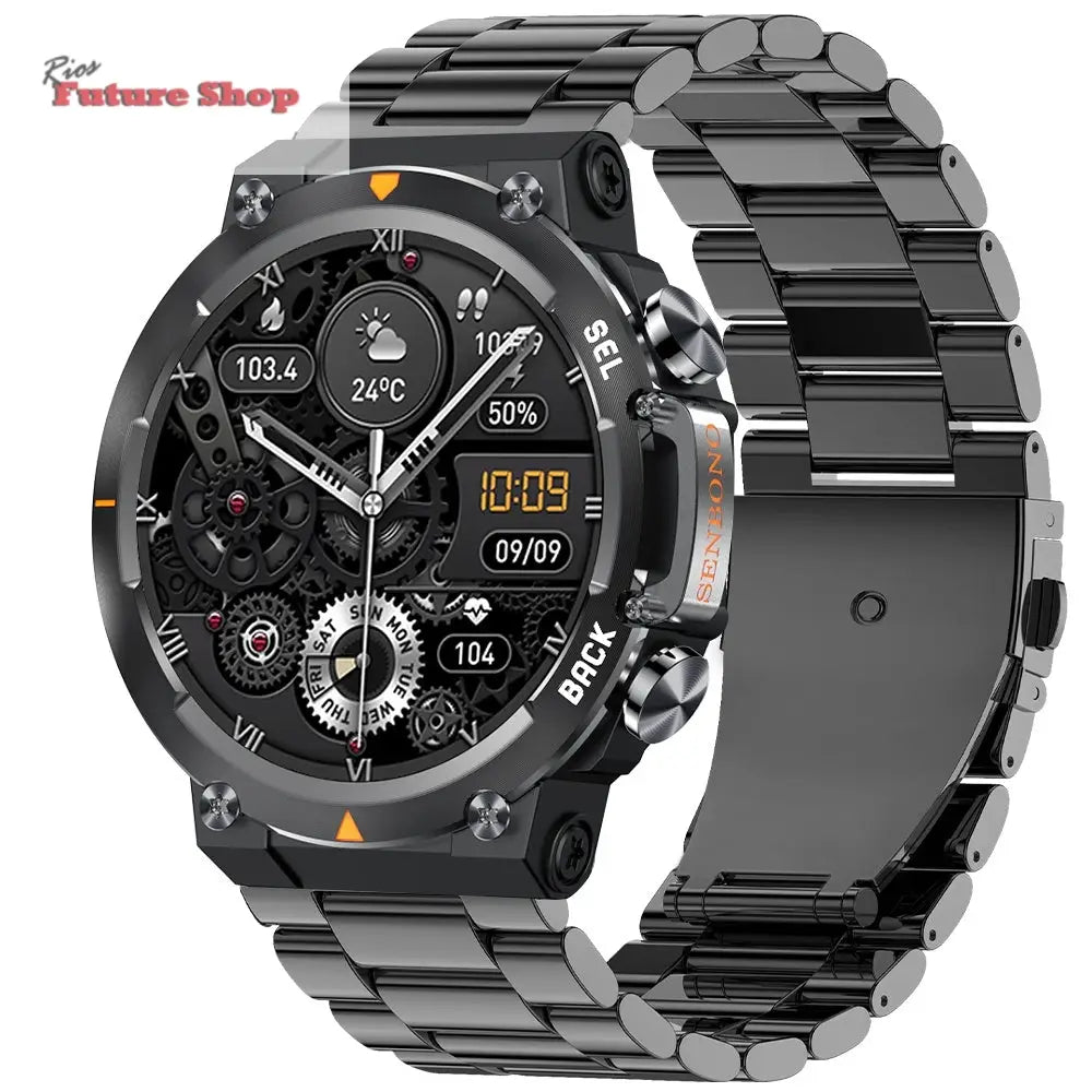 MAX18 Men Smartwatch AMOLED1.43inch - Rios Future Shop