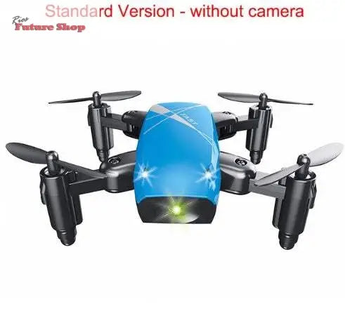 Micro Foldable RC Drone 3D Bearing Steering Wheel Remote Control Quadcopter Toys With Camera WiFi APP Control Helicopter Dron Kids Gift - Rios Future Shop