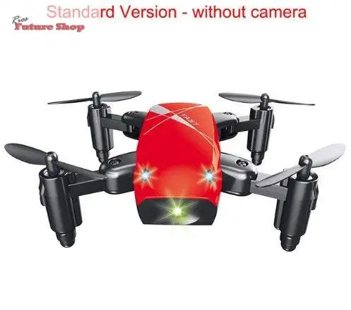 Micro Foldable RC Drone 3D Bearing Steering Wheel Remote Control Quadcopter Toys With Camera WiFi APP Control Helicopter Dron Kids Gift - Rios Future Shop
