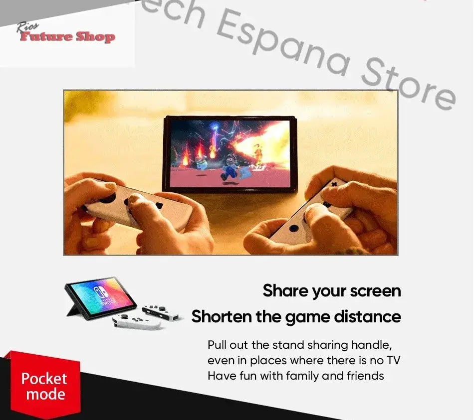 Nintendo Switch OLED Model 7 Inch Screen Video Game - Rios Future Shop