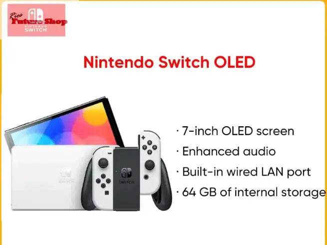 Nintendo Switch OLED Model 7 Inch Screen Video Game - Rios Future Shop
