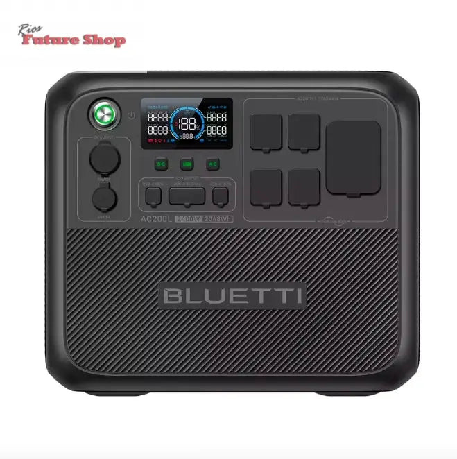 Portable Power Station Solar Generator for Backup 2048Wh 2400W - Rios Future Shop
