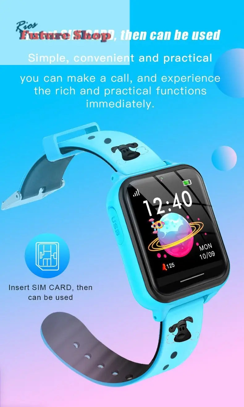 Relogio Inteligente para crianças - Com Gps - Rios Future Shop