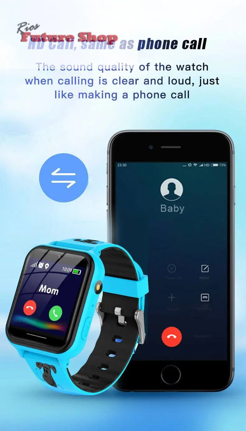 Relogio Inteligente para crianças - Com Gps - Rios Future Shop