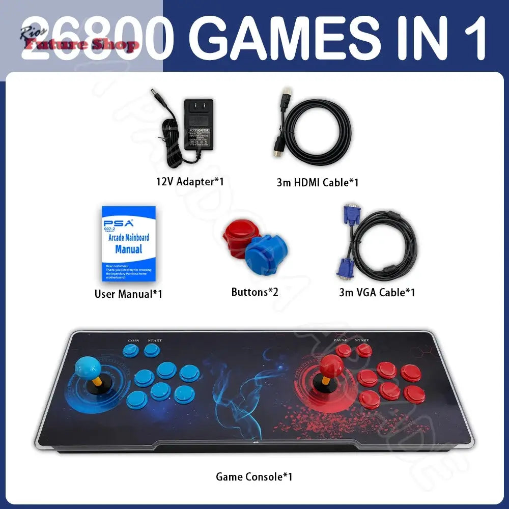 Retro Arcade Game Machine Dual Joystick - Rios Future Shop