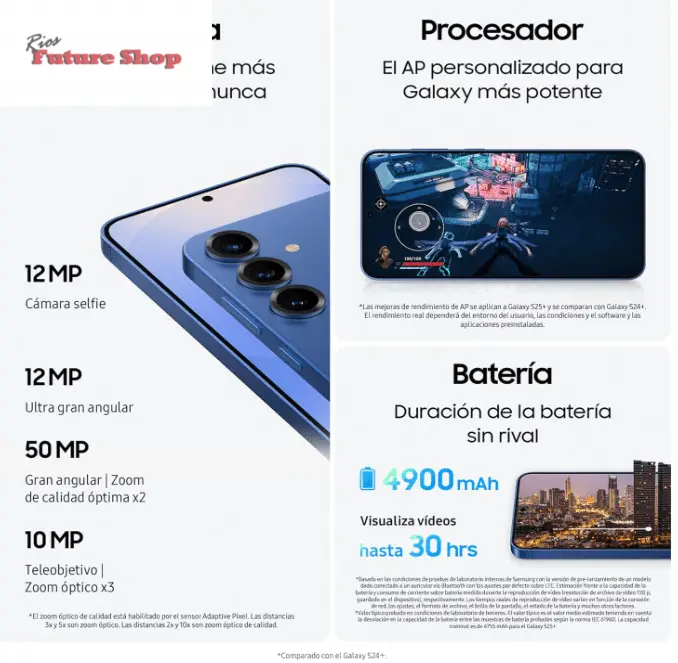SAMSUNG Galaxy S25 512 GB - Rios Future Shop