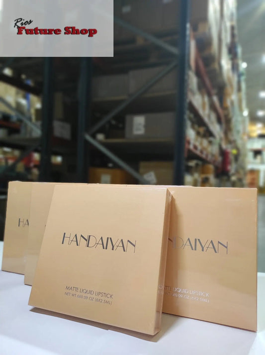 Set de 6 pintalabios color mate - Rios Future Shop