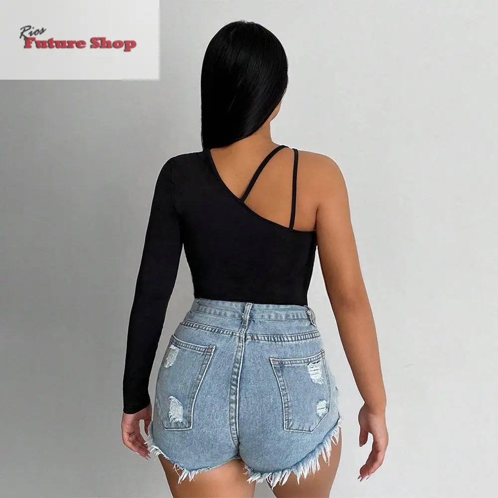 Sexy off-the-shoulder hanging Top - Rios Future Shop