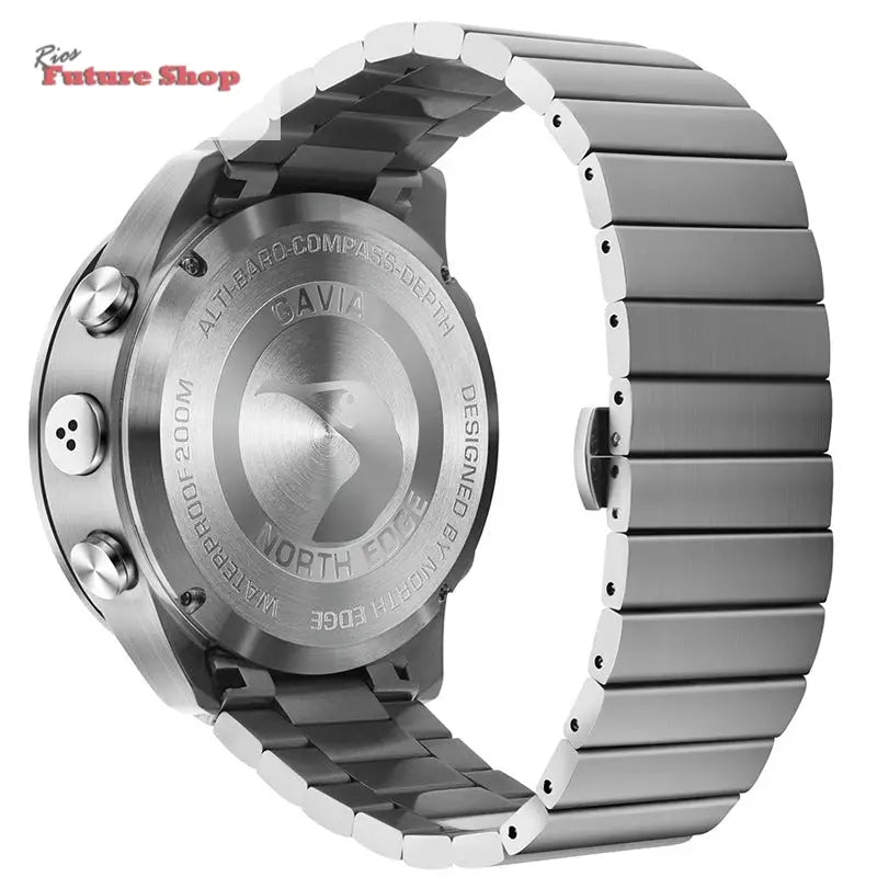 Smartwatch de Autor .Luxo e Design em Metal - Rios Future Shop