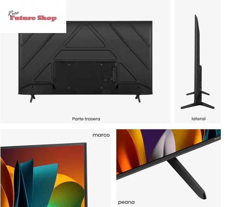 TV Hisense 55A6N - UHD 4K - Rios Future Shop