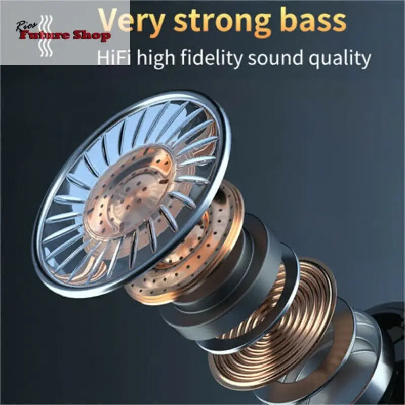 TWS Wireless 5.1 Waterproof Bluetooth Sports Earphones - Rios Future Shop