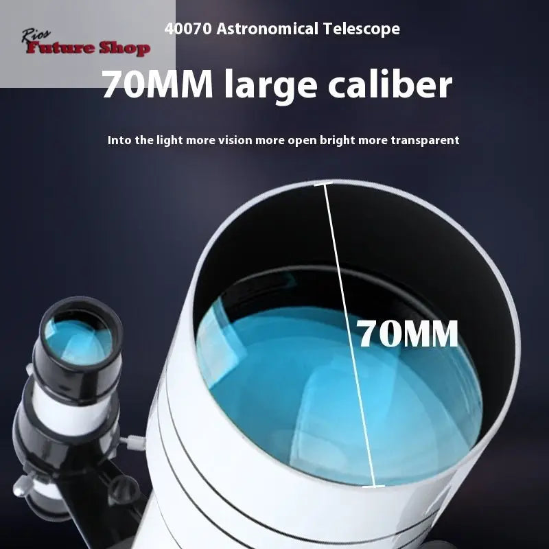 Telescópio astronômico de visão noturna HD cintilante - Rios Future Shop