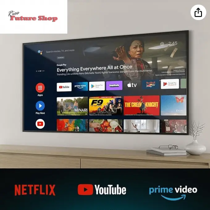 Televisor LED de 75" Smart TV A3 Series - Rios Future Shop