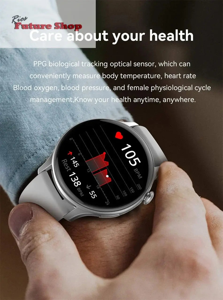 True AMOLED Sports Smart Watch - Rios Future Shop